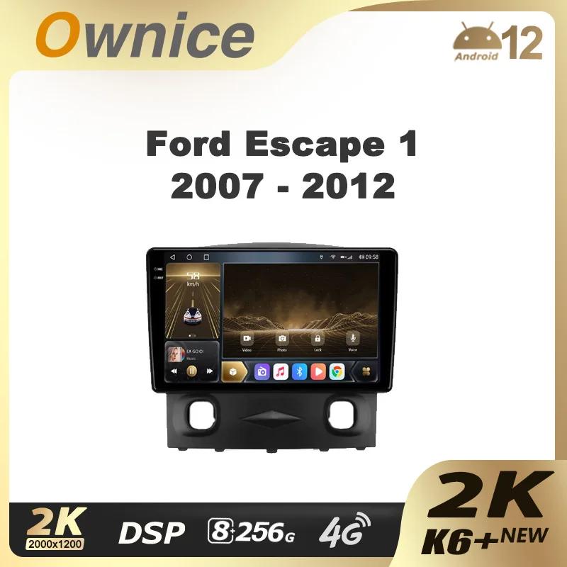 Ownice K6 + 2K  ̽ 1 2007 - 2012 ڵ  Ƽ̵  ÷̾, ׺̼, ׷ GPS, ȵ̵ 12, 2din DVD 
